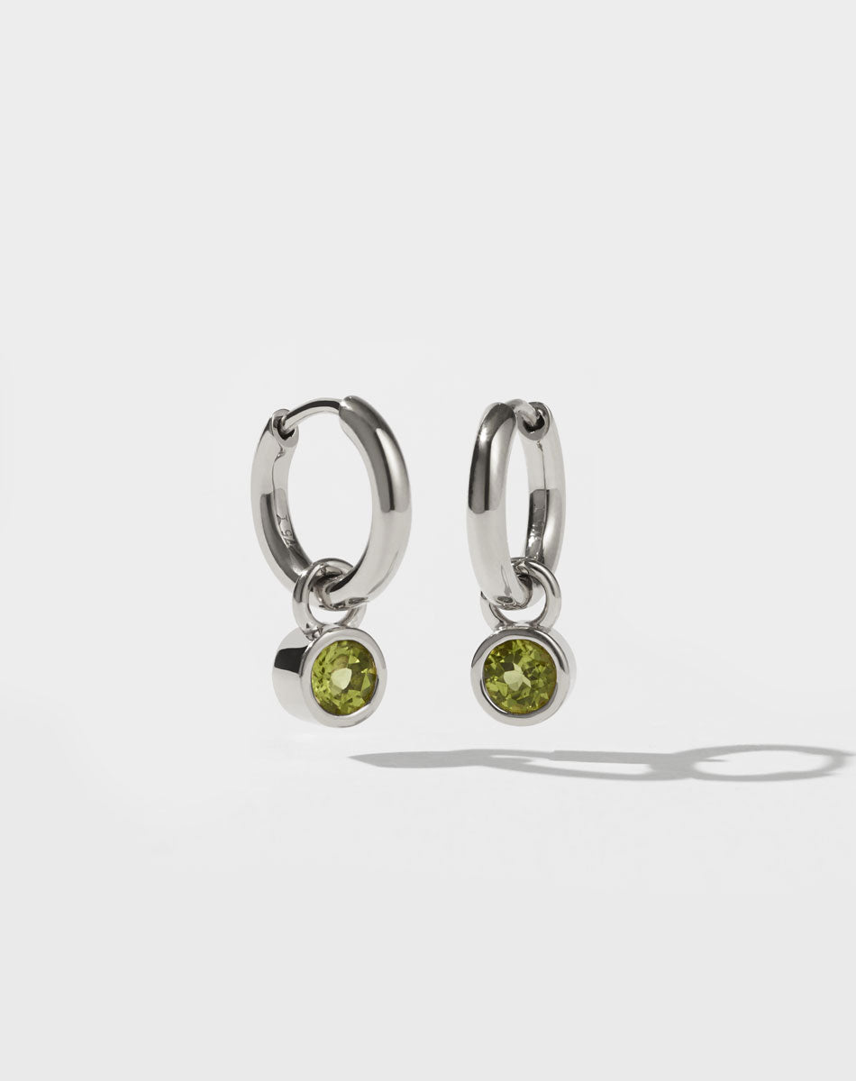 Cosmo Hoop Earrings | Sterling Silver