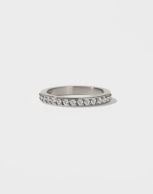 Glowing Eternity Band | 18ct White Gold