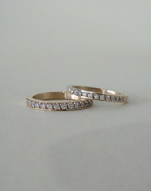 Bella Eternity Band | 18ct White Gold