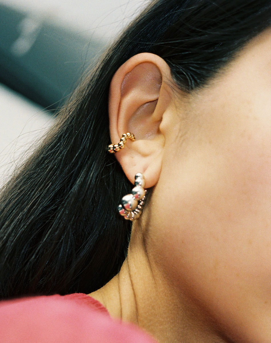Fizzy Ear Cuff | 23k Gold Plated