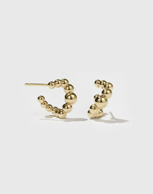 Fizzy Hoops Small | 9ct Solid Gold