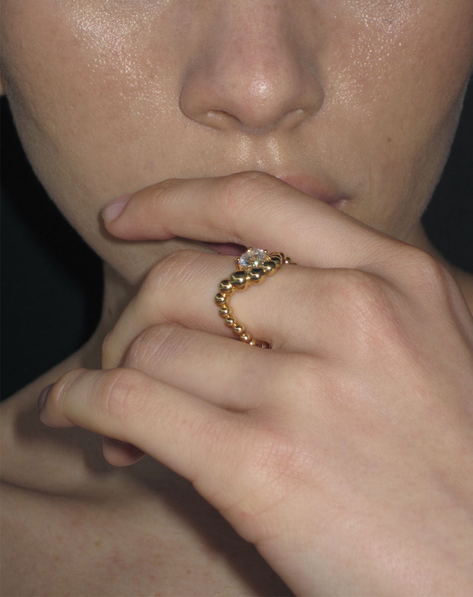 Fizzy Ring Petite Set | 9ct Yellow Gold