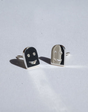 Nell Headstone Stud Earrings | 9ct Solid Gold