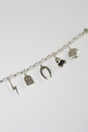 Nell Charm Bracelet | Sterling Silver