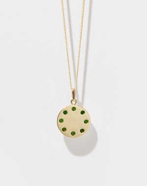 Stoned Necklace | 9ct Solid Gold