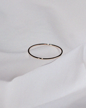 Halo Band 1mm | 9ct Yellow Gold