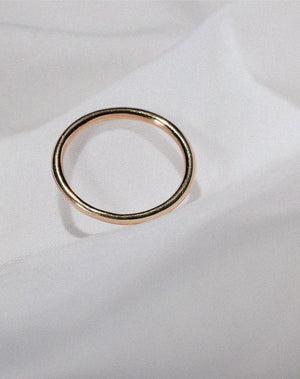 Halo Band 2mm | 9ct Yellow Gold