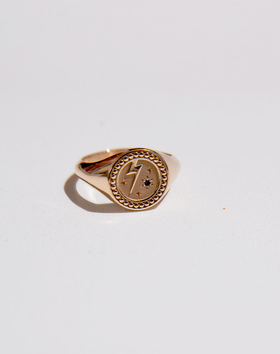 Amulet Strength Signet Ring | Sterling Silver