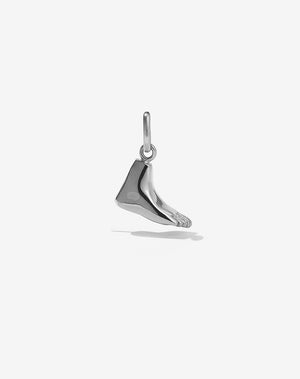 Babelogue Foot Charm | Sterling Silver