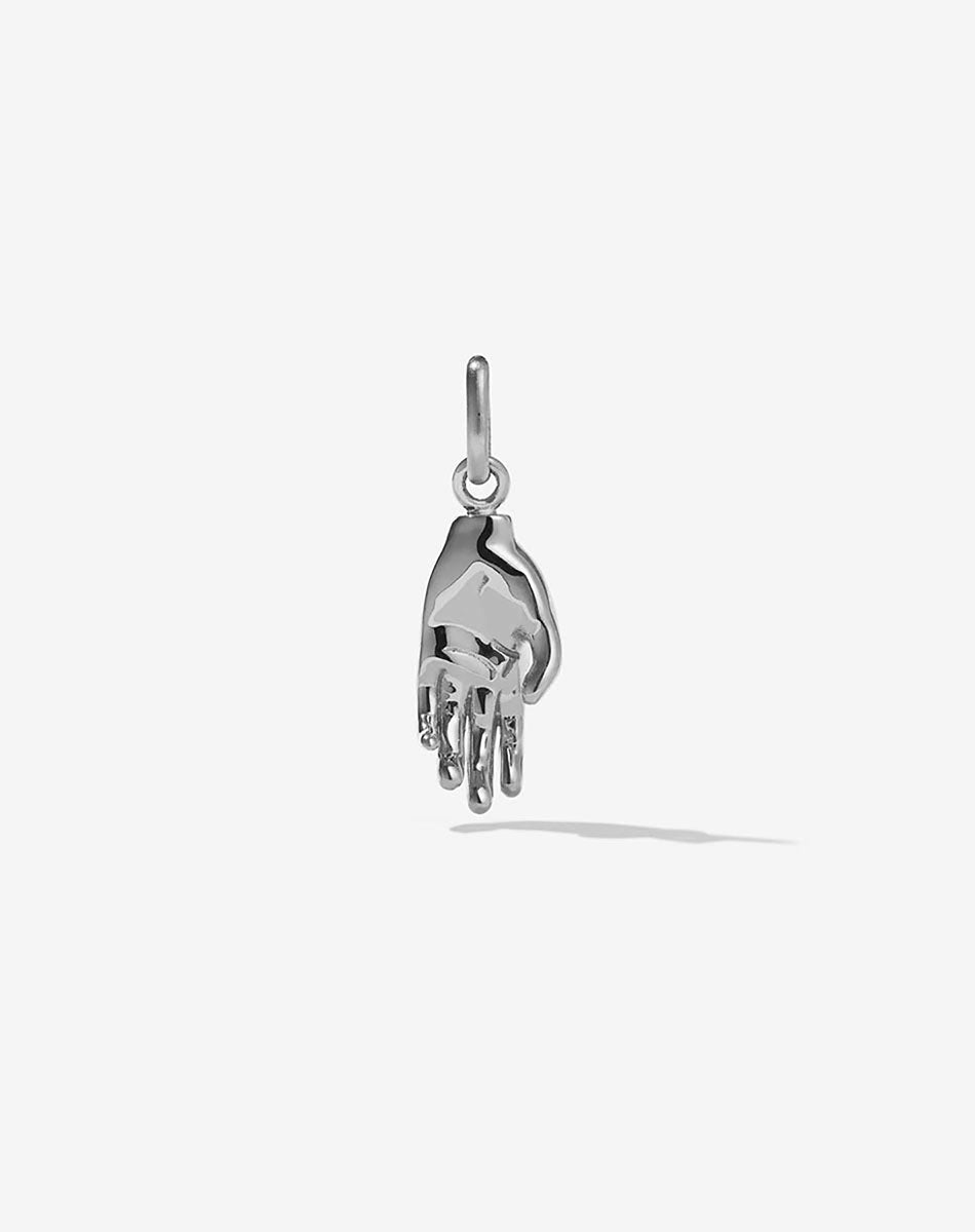 Babelogue Hand Charm | Sterling Silver