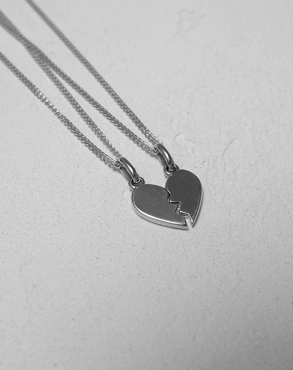 Broken Heart Necklaces | 23k Gold Plated