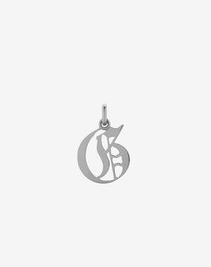 Capital Letter Charm | Sterling Silver