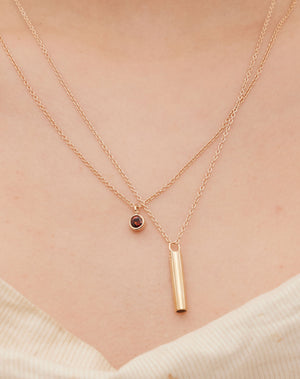Cosmo Charm Necklace | 23k Gold Plated
