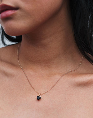 Heart Jewel Necklace | 9ct Solid Gold