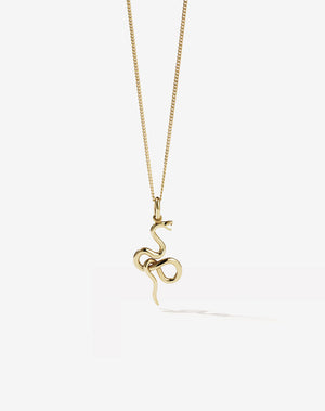 Medusa Necklace | 23k Gold Plated