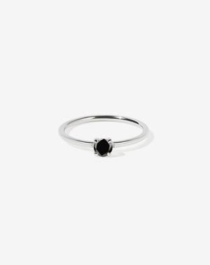 Micro Round Ring | Sterling Silver