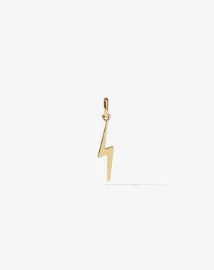Nell Lightning Bolt Charm | 9ct Solid Gold