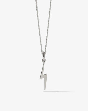 Nell Lightning Bolt Necklace | Sterling Silver