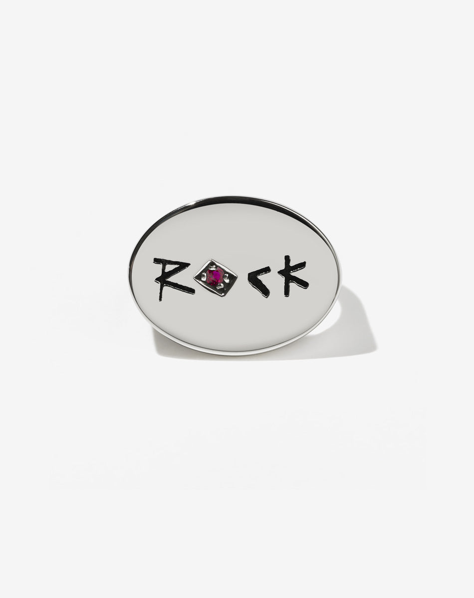 Nell Rock Ring Set | Sterling Silver