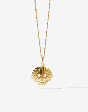 Nell Shell Necklace | 9ct Solid Gold