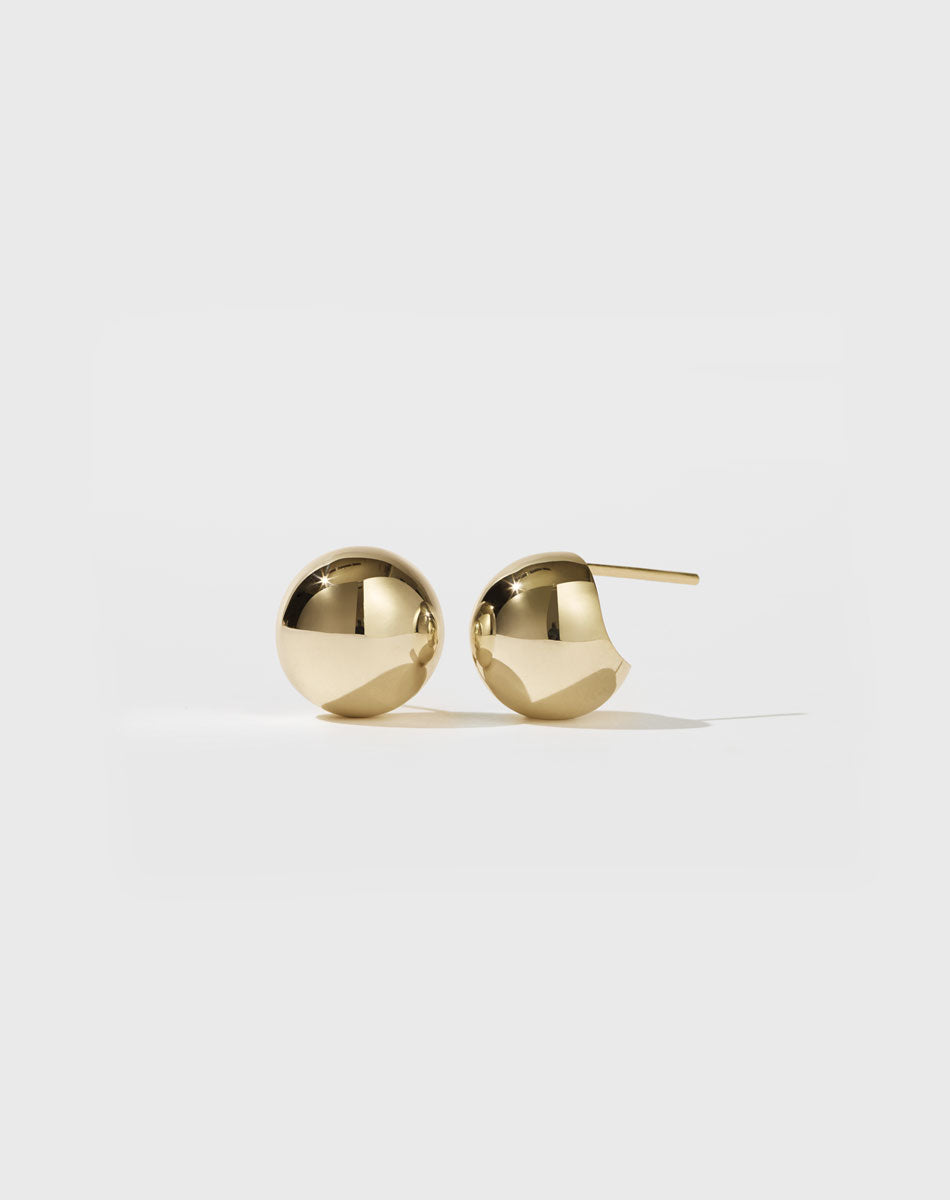 Orb Earrings Small | 9ct Solid Gold