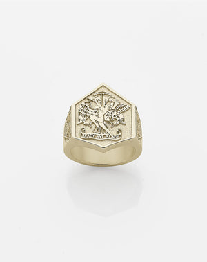 Andrew McLeod Aye Ready Ring | 9ct Solid Gold