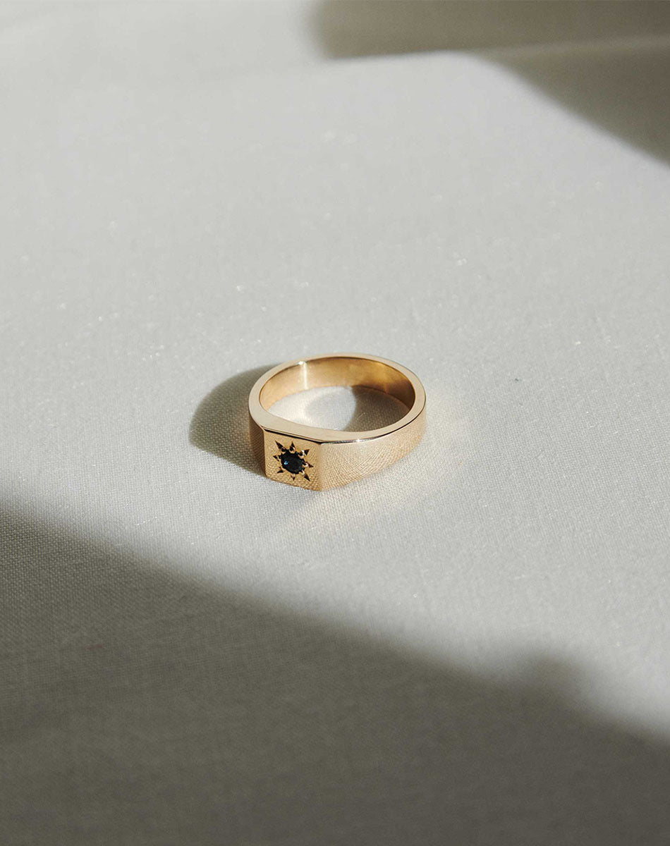 Remy Signet Ring | 18ct Yellow Gold