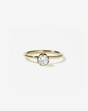 Signature Solitaire Ring | 14ct Yellow Gold