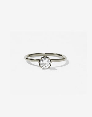 Signature Solitaire Ring | 18ct White Gold