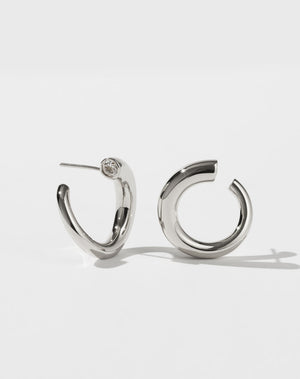 Wave Earrings Set | Sterling Silver