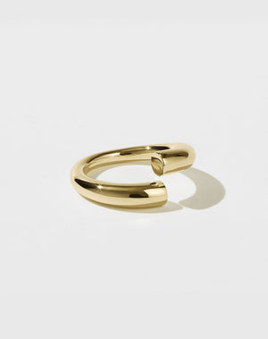 Wave Ring | 23k Gold Plated