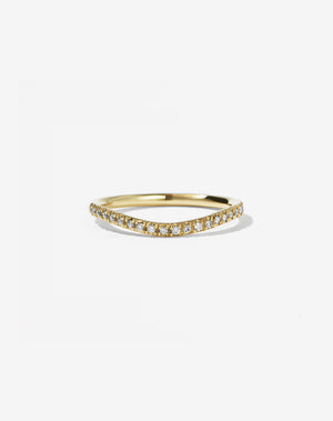 Amelie Band Pave | 18ct Yellow Gold