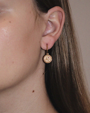 Amulet Love Earrings | 23k Gold Plated
