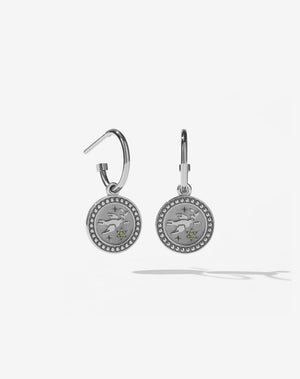 Amulet Peace Earrings | Sterling Silver