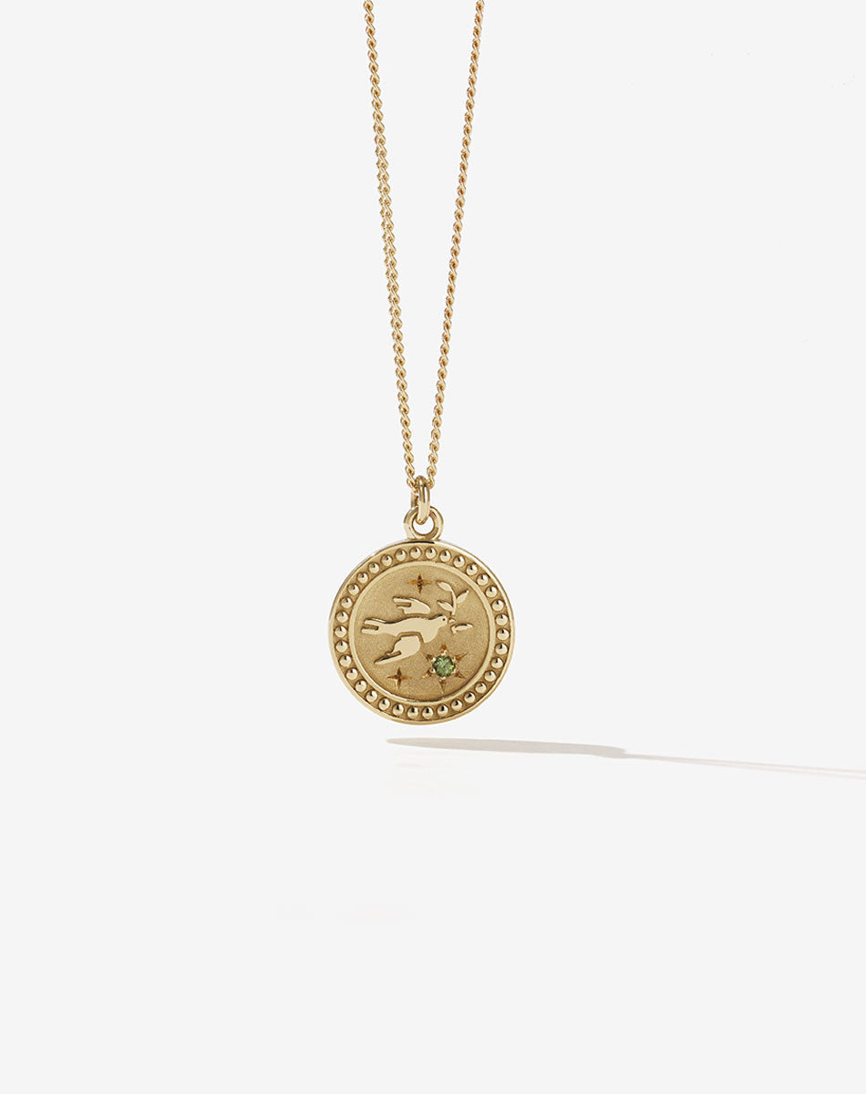 Amulet Peace Necklace | 9ct Solid Gold