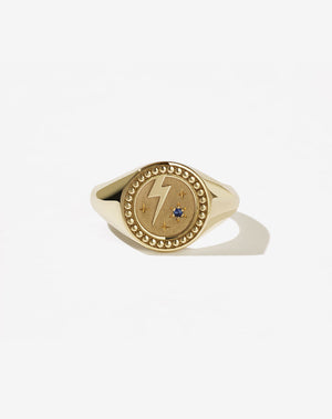 Amulet Strength Signet Ring | 9ct Solid Gold