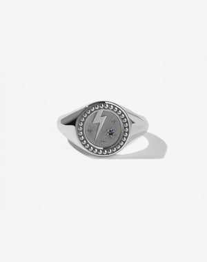 Amulet Strength Signet Ring | Sterling Silver