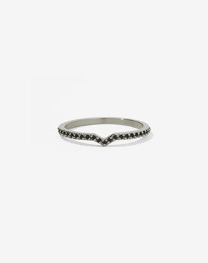 Arrow Eternity Band | 18ct White Gold