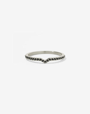 Arrow Eternity Band | 9ct White Gold
