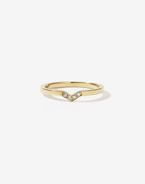 Arrow Band | 18ct Yellow Gold