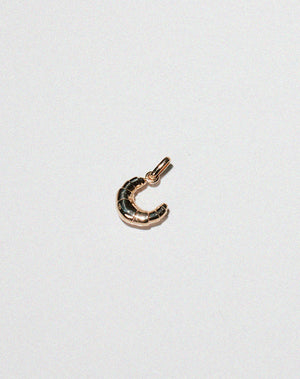 Croissant Charm | 23k Gold Plated