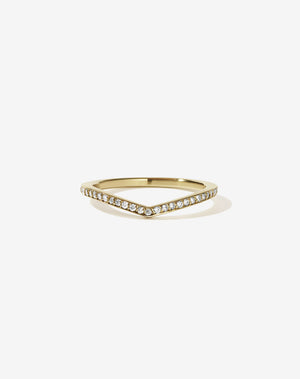 Eternity Curved Band | 9ct Yellow Gold
