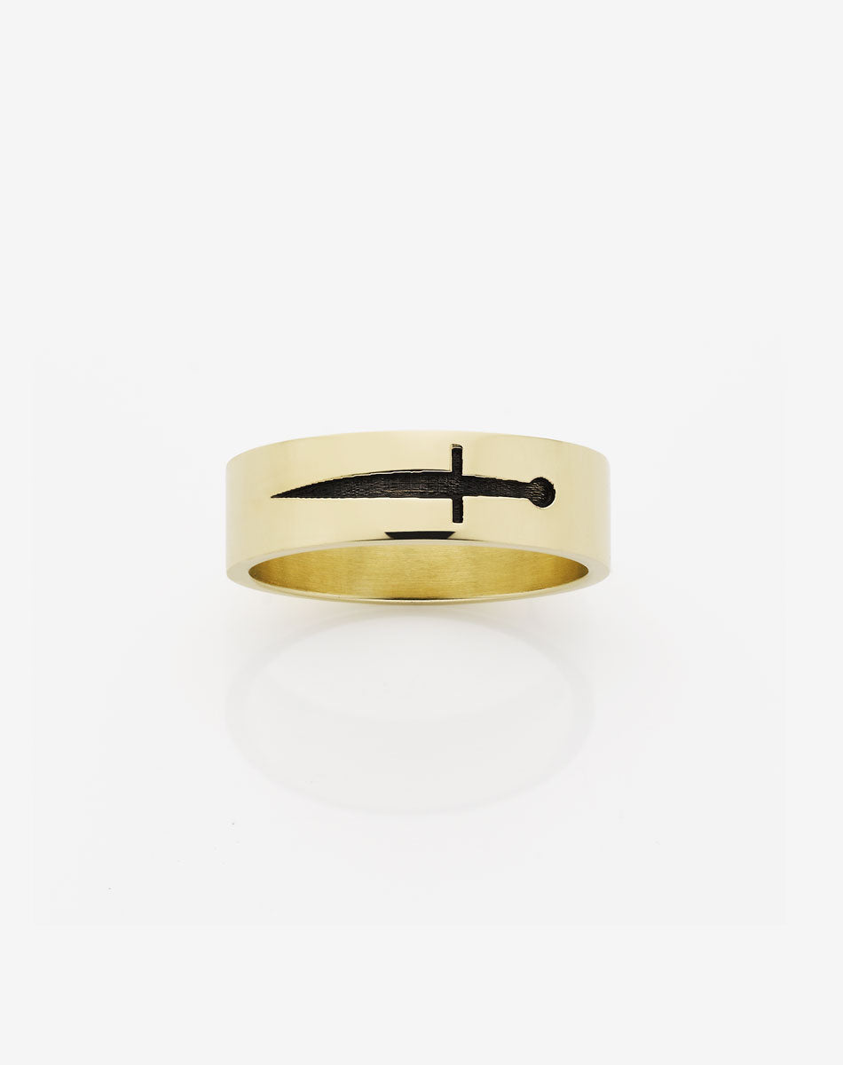 Dagger Band | 9ct Solid Gold