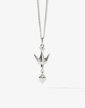 Love Dove Necklace | Sterling Silver