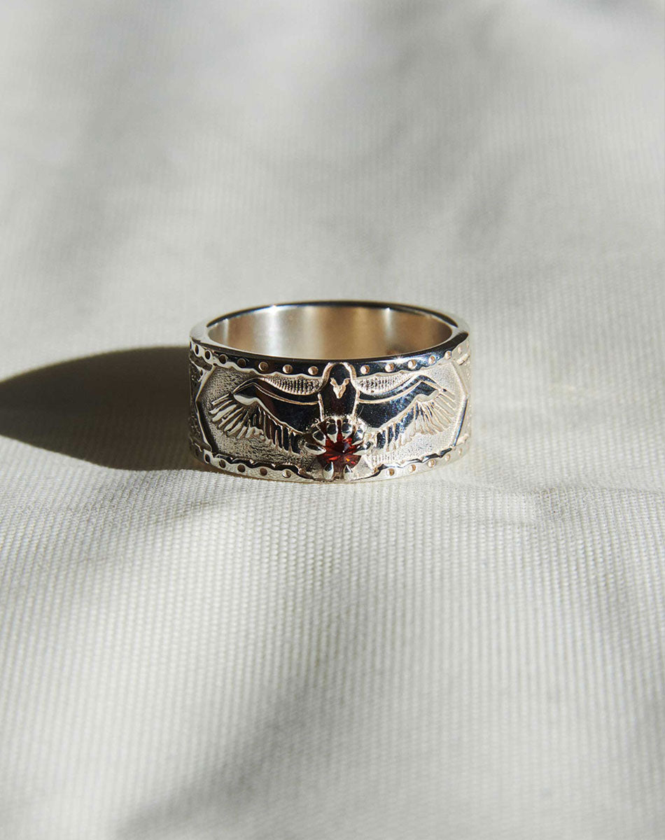 Eagle Band | Sterling Silver