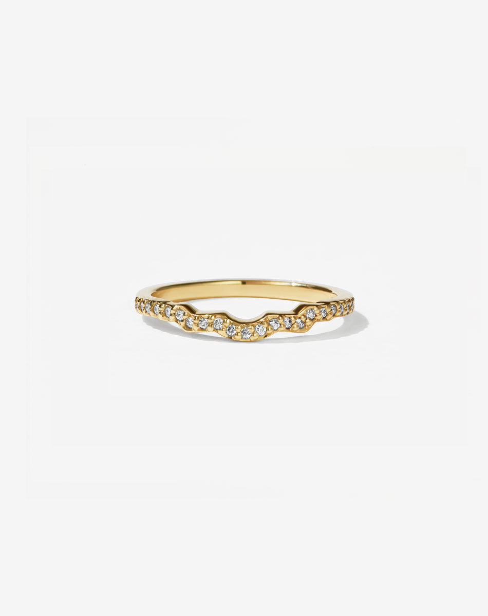Eternal Band Pave | 18ct Yellow Gold