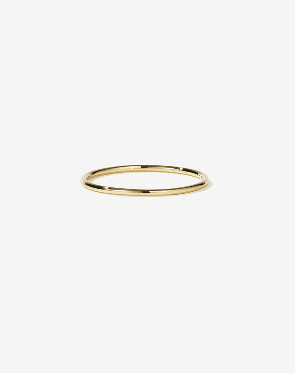 Halo Band 1mm | 9ct Yellow Gold