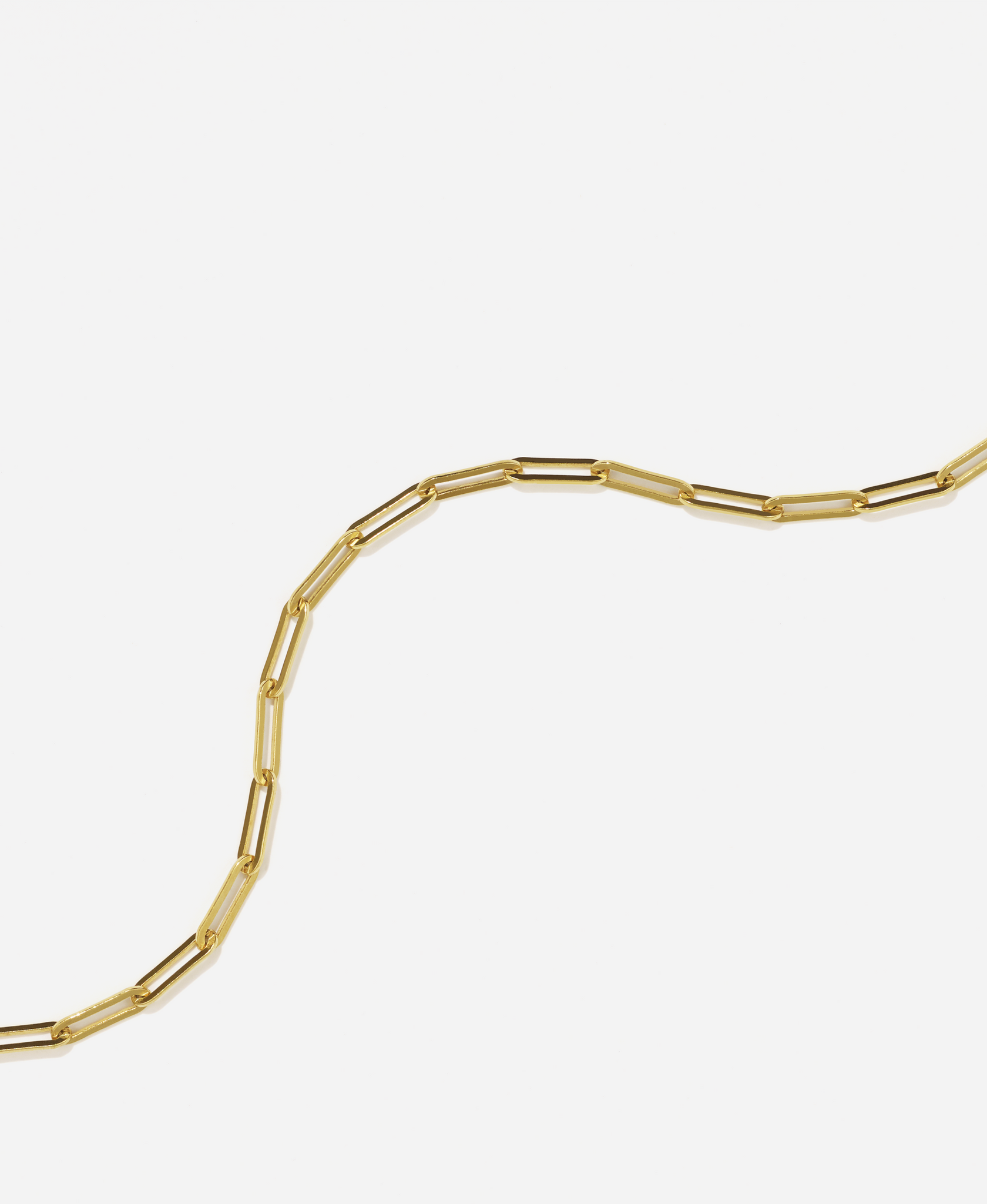 Paperclip Light Bracelet | 23k Gold Plated