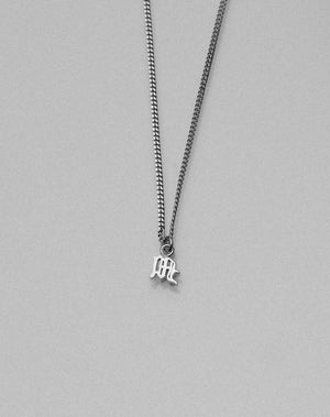 Mini Letter Charm Necklace | Sterling Silver