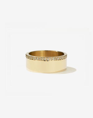 Outline Band | 18ct Yellow Gold
